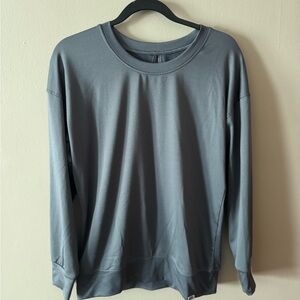Barbell Gray Lightweight Sweatshirt